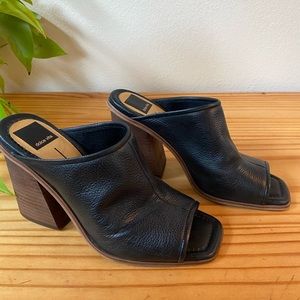 Dolce Vita Black Mavise Heels / Size 8 / lightly worn